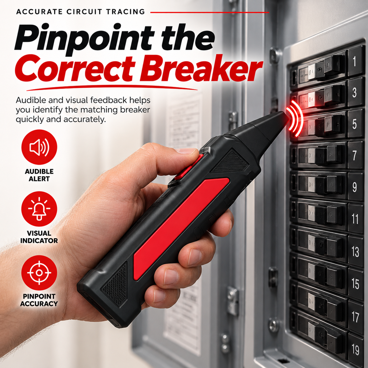 ⚡ Circuit Breaker Finder Kit – Find the Right Breaker Fast & Accurately