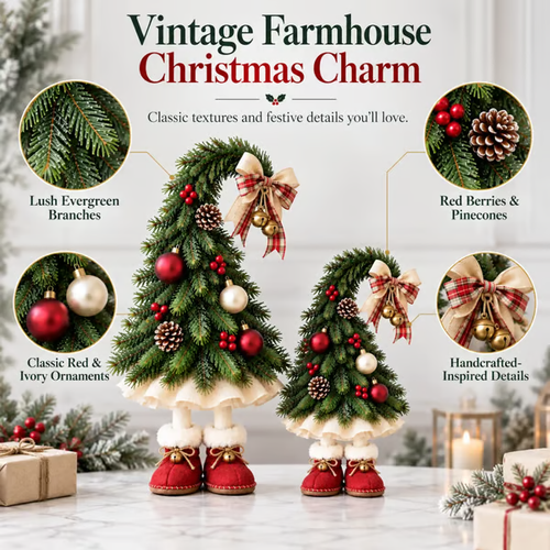 🔥HOT SALE🔥⏰Limited Stock 49% OFF -Whimsical Christmas Elf Tree Decor