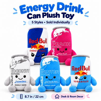 🌈Cute Energy Drink Plush Toy