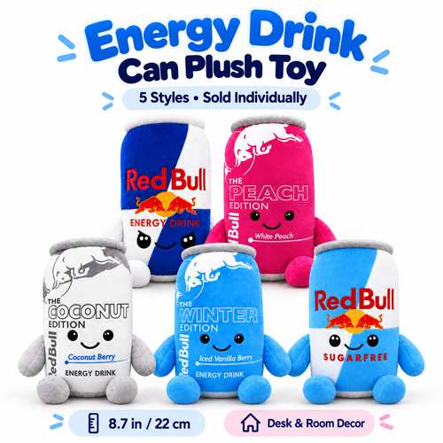🌈Cute Energy Drink Plush Toy