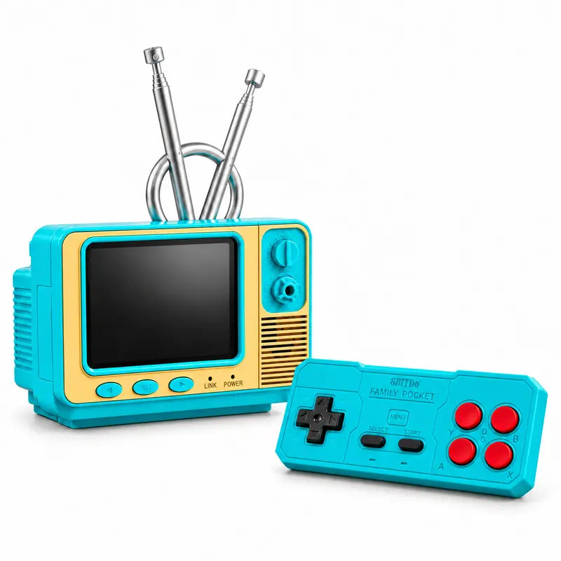 🎮RetroPlay™ GV300 Mini Retro Game Console – 308 Games, 2.8' IPS & Wireless Controller