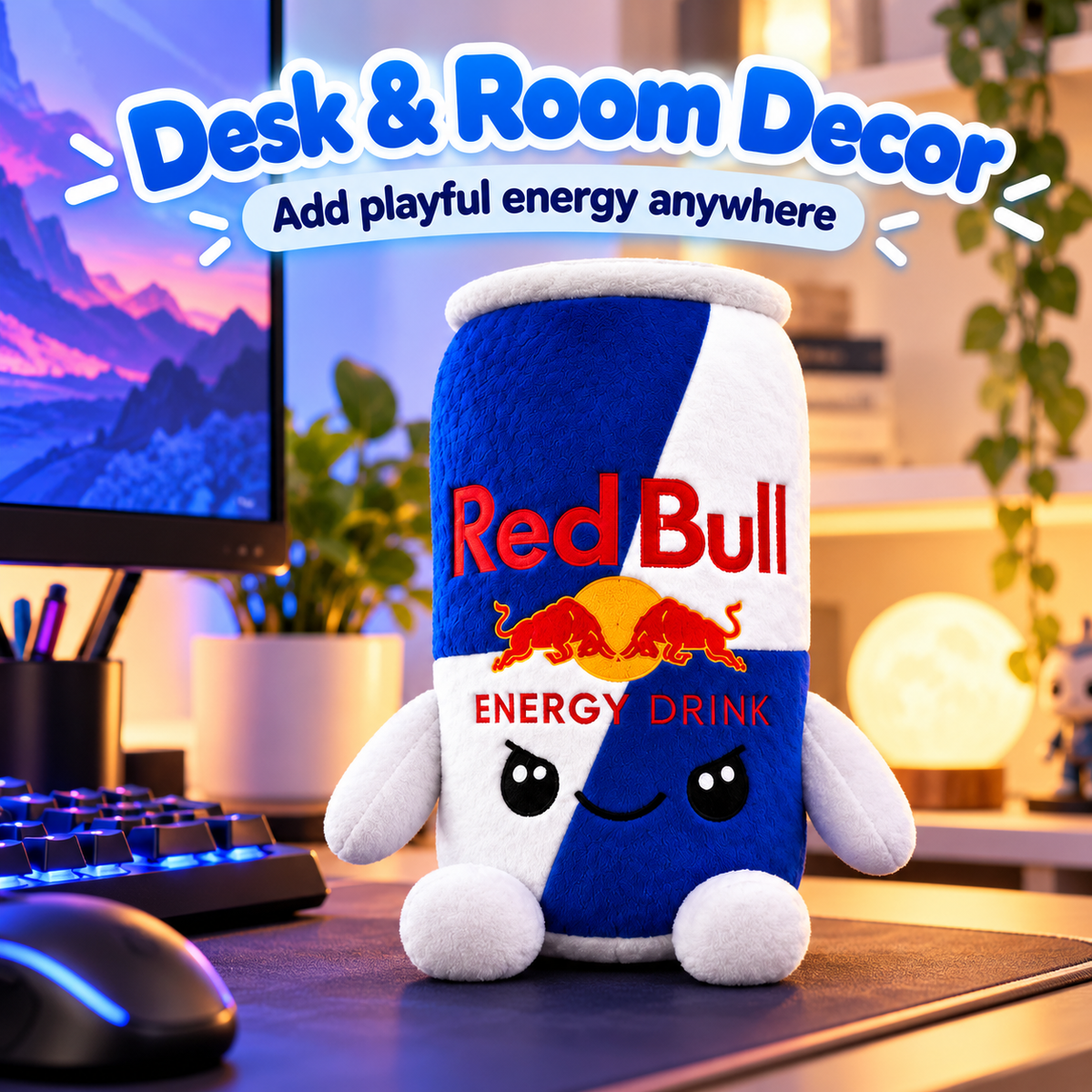 🌈Cute Energy Drink Plush Toy