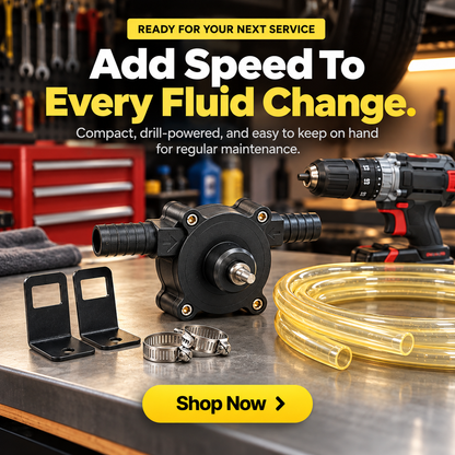 🔧 Drill-Powered Transfer Pump